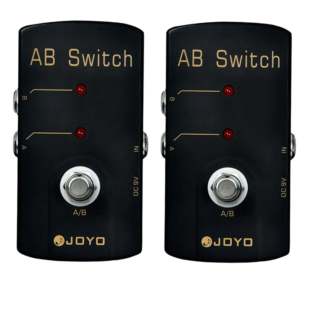 2PCS JOYO JF-30 AB SWITCH Guitar Effect Pedal Switch Between Two Output Effect Loop Chains Diagnos Tone Loss Guitar Accessories
2PCS JOYO JF-30 AB SWITCH Guitar Effect Pedal Switch Between Two Output Effect Loop Chains Diagnos Tone Loss Guitar Accessories