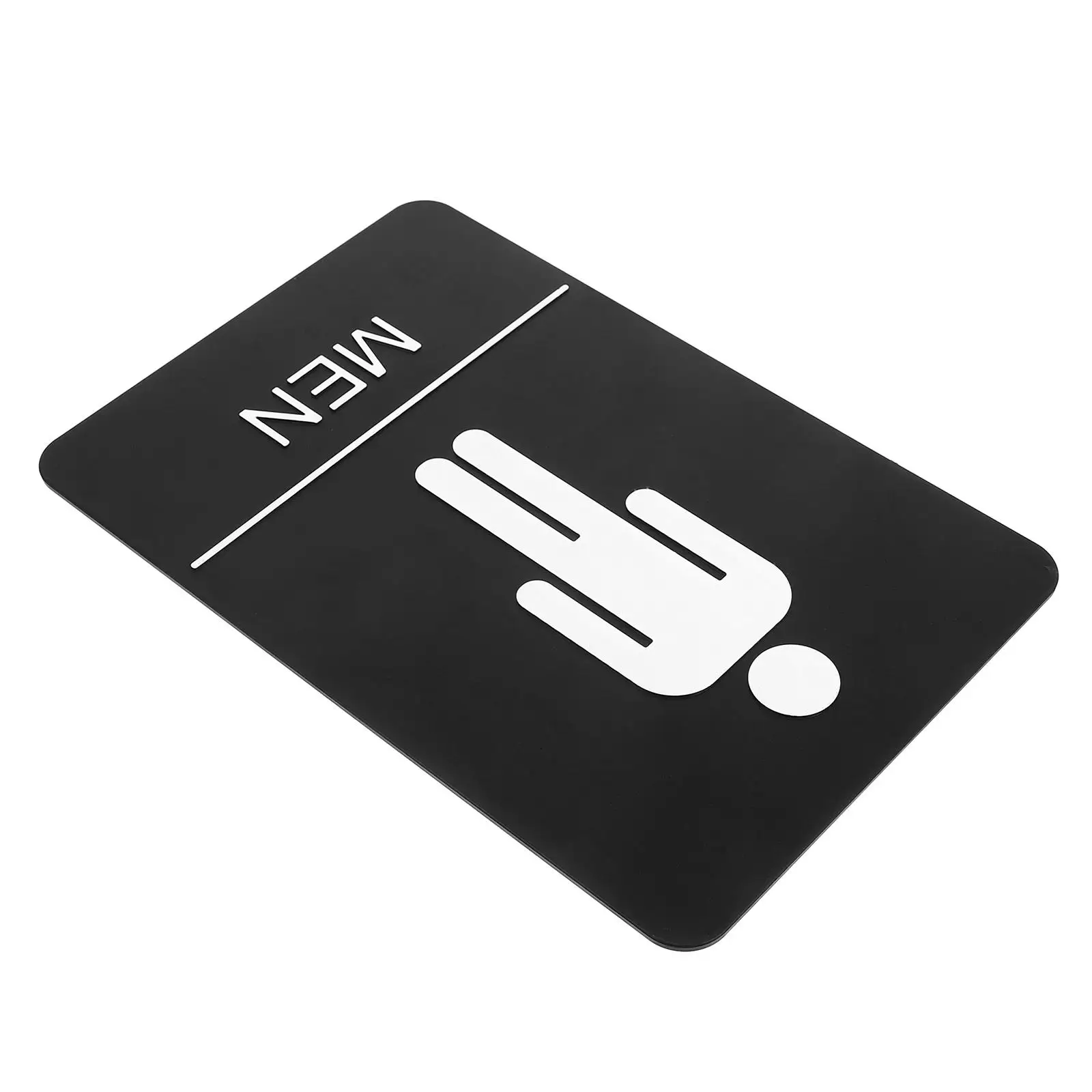 1Pcs Black Acrylic Bathroom Sign Self Adhesive MEN Restroom Indicator Funny Toilet Sign Gender Clarity Easy Identification
1Pcs Black Acrylic Bathroom Sign Self Adhesive MEN Restroom Indicator Funny Toilet Sign Gender Clarity Easy Identification