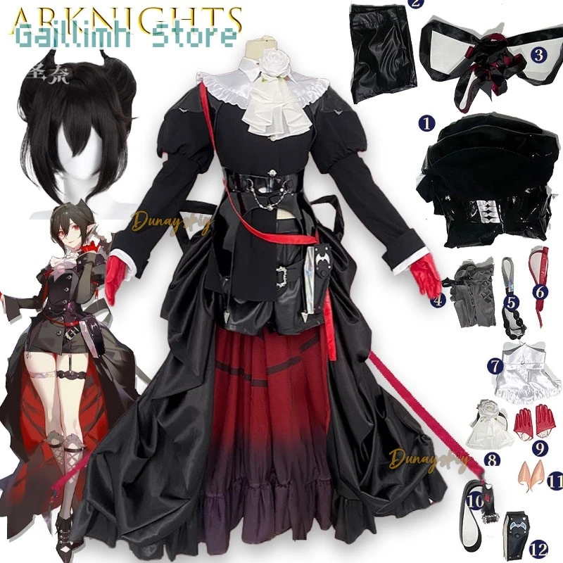 Game Entelechia Dress Halloween Costumes Illusional Arknights Entelechia Cosplay Costume Female Christmas Role Clothes Clothing
Game Entelechia Dress Halloween Costumes Illusional Arknights Entelechia Cosplay Costume Female Christmas Role Clothes Clothing