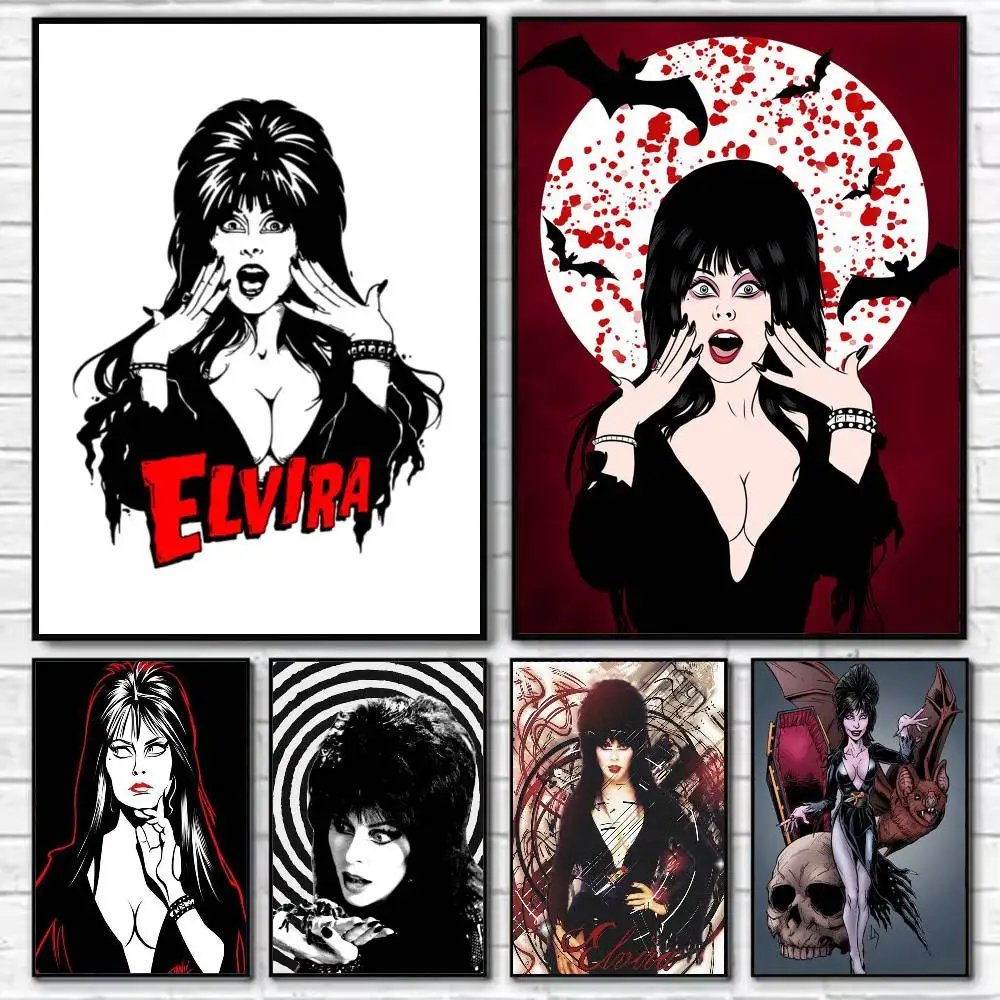 1pc Film E-Elvira M-Mistress Of The D-Dark Poster Self-adhesive Art Waterproof Paper Sticker Coffee House Bar Room Wall Decor
1pc Film E-Elvira M-Mistress Of The D-Dark Poster Self-adhesive Art Waterproof Paper Sticker Coffee House Bar Room Wall Decor