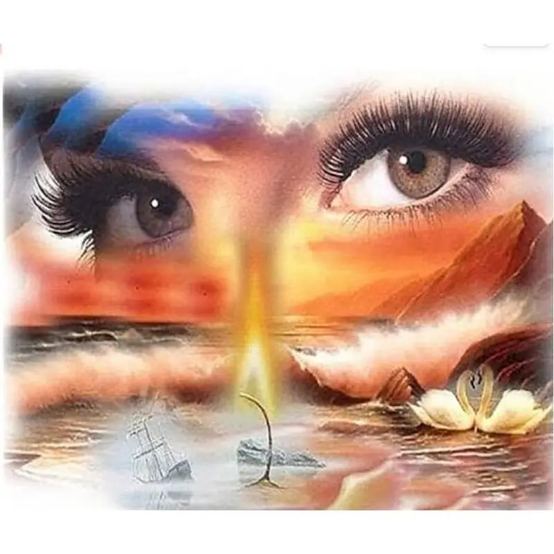 GATYZTORY 60x75cm Oil Paint By Numbers DIY Figure Painting By Numbers On Canvas Number Painting Women's eyes Wall Art Home Decor
GATYZTORY 60x75cm Oil Paint By Numbers DIY Figure Painting By Numbers On Canvas Number Painting Women's eyes Wall Art Home Decor