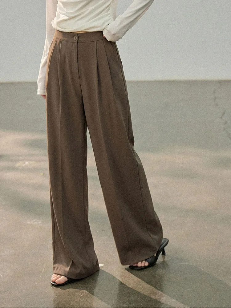 BJTZ 2026 New Women High Waist Slim Straight Suit Pants Office Commute Casual Trousers
BJTZ 2026 New Women High Waist Slim Straight Suit Pants Office Commute Casual Trousers