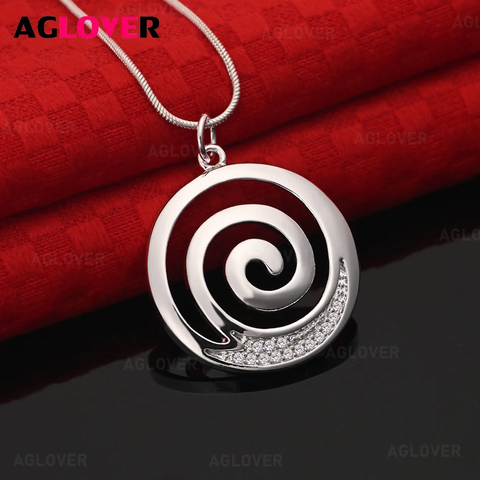 AGLOVER 925 Sterling Silver Threaded Ring Pendant Necklace Daily Accessories Women'S Simple And Elegant Jewelry 
AGLOVER 925 Sterling Silver Threaded Ring Pendant Necklace Daily Accessories Women'S Simple And Elegant Jewelry