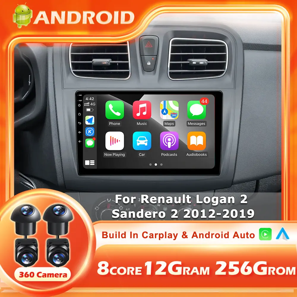 Android 16 For Renault Logan 2 Sandero 2 2012-2019 Carplay Auto 2K Screen Car Radio Multimedia Player Autoradio Stereo Head Unit
Android 16 For Renault Logan 2 Sandero 2 2012-2019 Carplay Auto 2K Screen Car Radio Multimedia Player Autoradio Stereo Head Unit