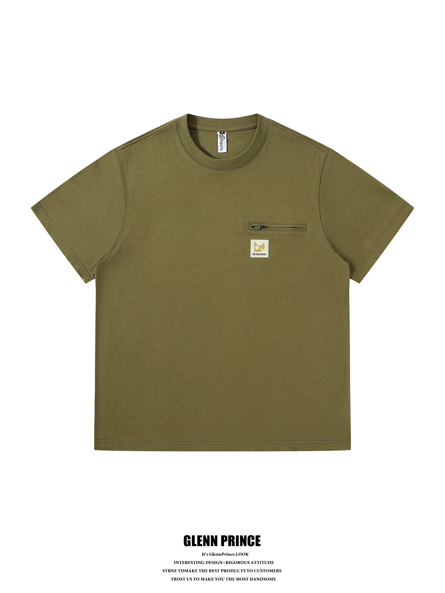 GPstudio American Retro Workwear Style Pocket Short Sleeve T-shirt Men's Basic Heavyweight Base Layer Shirt Casual Cotton
GPstudio American Retro Workwear Style Pocket Short Sleeve T-shirt Men's Basic Heavyweight Base Layer Shirt Casual Cotton