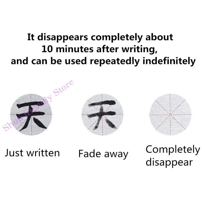594A Beginner Calligraphy Scroll Gridded Water Writing Cloth Reusable Rice Paper Water Writing Cloth Scroll for Student
594A Beginner Calligraphy Scroll Gridded Water Writing Cloth Reusable Rice Paper Water Writing Cloth Scroll for Student