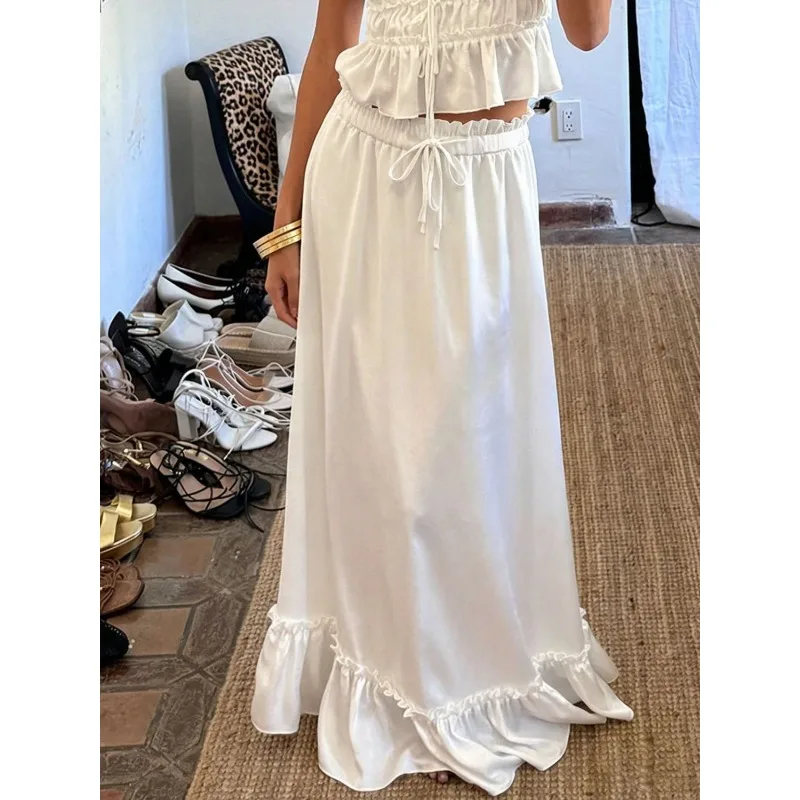 French Skirt 2026 Spring and Summer Elastic Waist Holiday Dress
French Skirt 2026 Spring and Summer Elastic Waist Holiday Dress