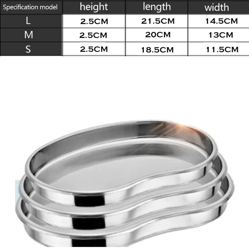 Stainless Steel Dental Kidney Bowl Surgical Tray Dental Lab Instrument Reusable Sterilizable Medical Bowl for Dental Clinic
Stainless Steel Dental Kidney Bowl Surgical Tray Dental Lab Instrument Reusable Sterilizable Medical Bowl for Dental Clinic