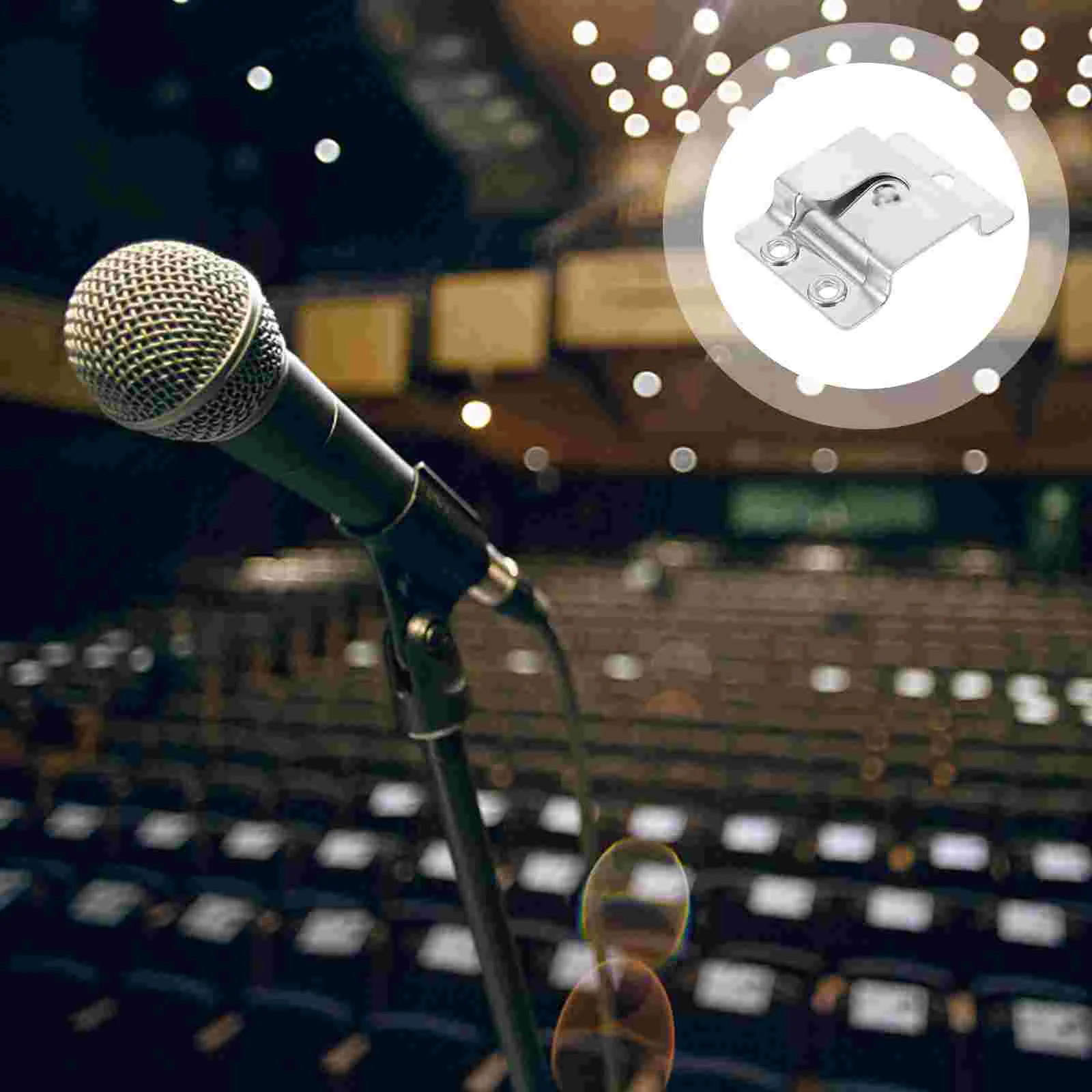 5 Pcs Microphone Stand Adapter Boom Arm Wireless Microphones Clips for Stands Hanger Holder Metal Car
5 Pcs Microphone Stand Adapter Boom Arm Wireless Microphones Clips for Stands Hanger Holder Metal Car