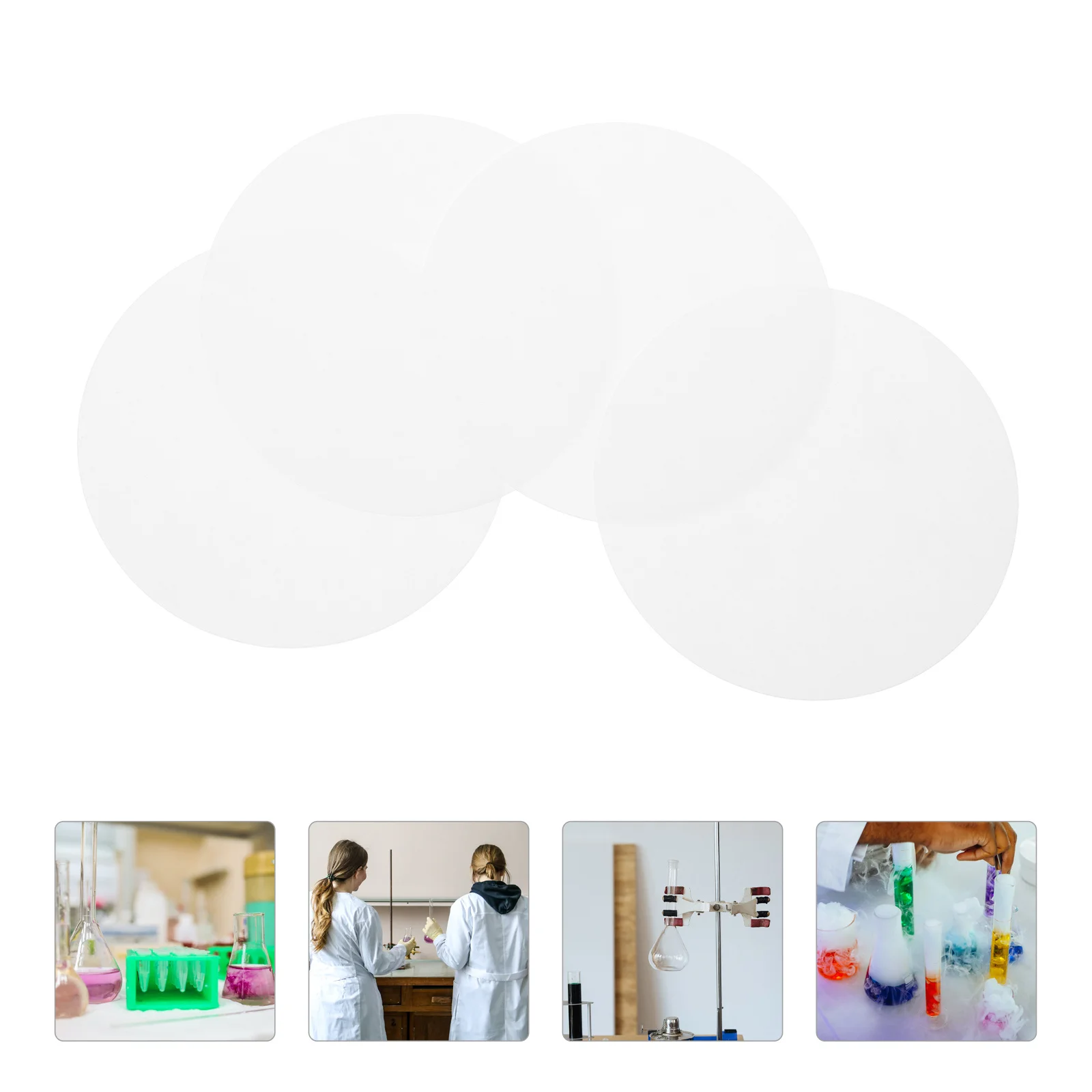 100pcs Quantitative Filter Paper For Labs Experiment Water Filtering Medium Speeds Laboratory Filter Papers Funnel Use Cotton 
100pcs Quantitative Filter Paper For Labs Experiment Water Filtering Medium Speeds Laboratory Filter Papers Funnel Use Cotton