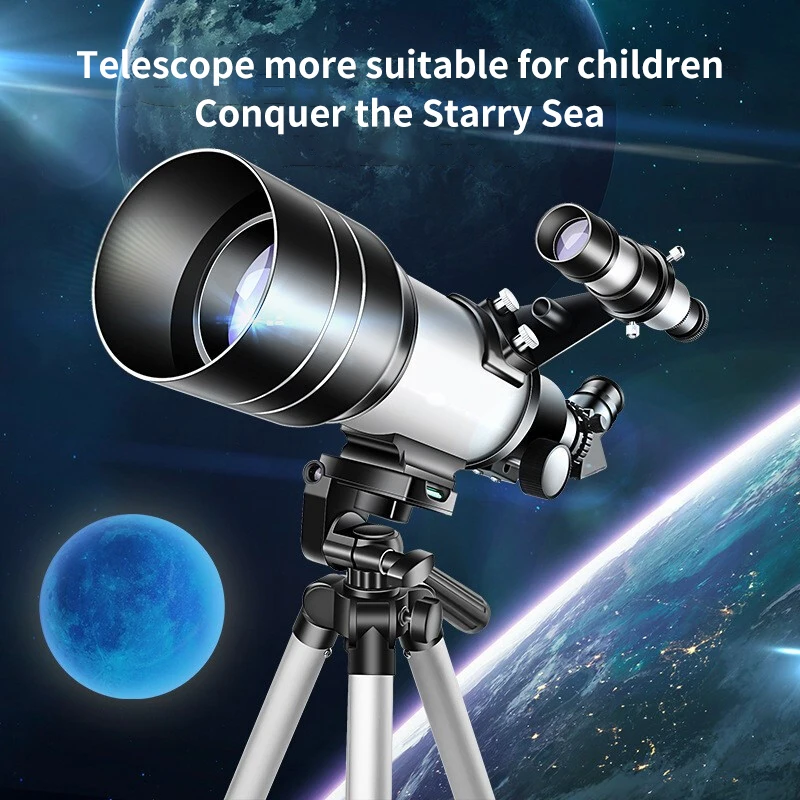 Professional Astronomical Telescope F30070 High Magnification Bak4 Prism HD For Moon Watching Stargazing Bird Watching
Professional Astronomical Telescope F30070 High Magnification Bak4 Prism HD For Moon Watching Stargazing Bird Watching