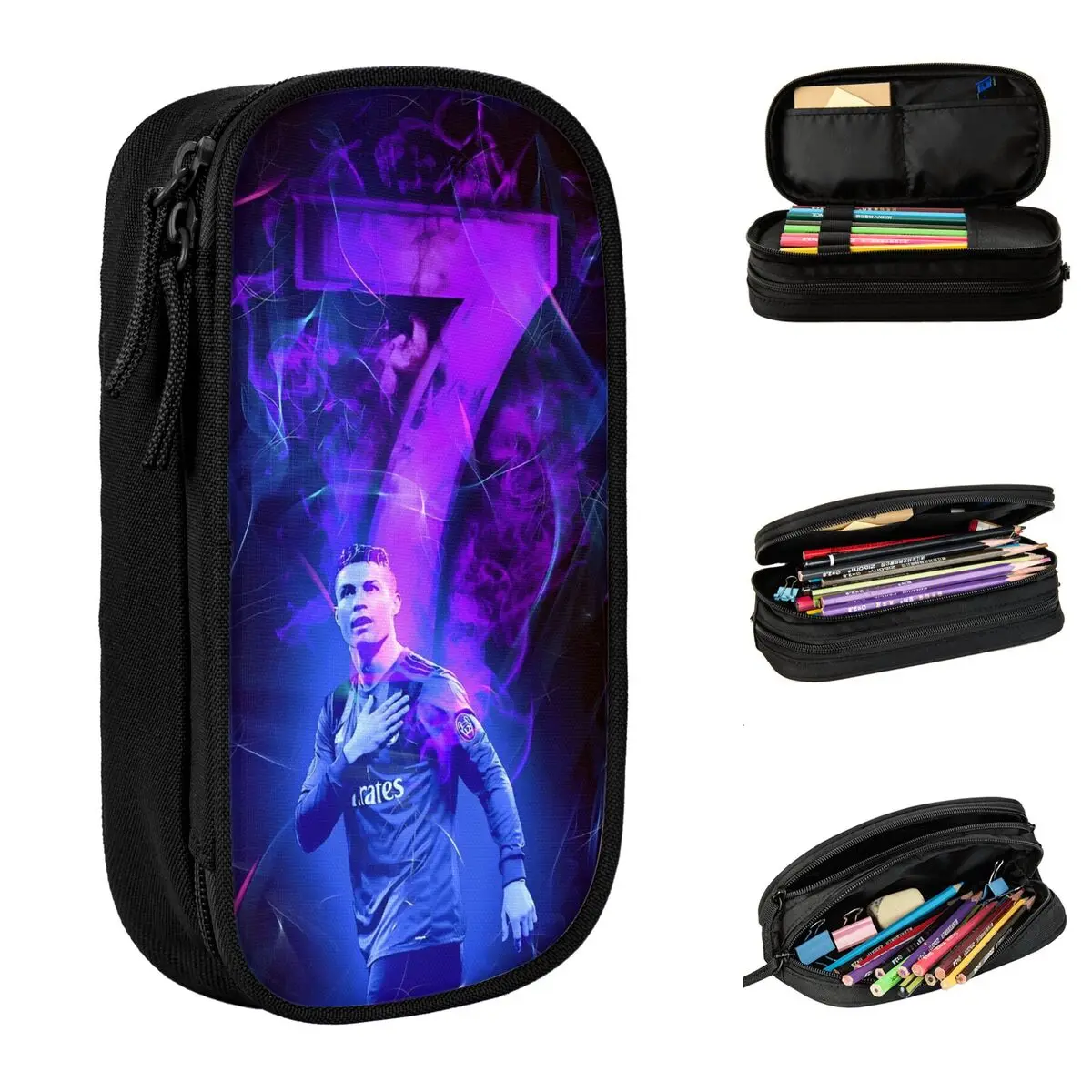 Пеналы для ручек с футбольным дизайном «Чемпионат мира-2018», креативные, с изображением португальских футболистов, вместительные, для детей и офиса, подарочные
Пеналы для ручек с футбольным дизайном «Чемпионат мира-2018», креативные, с изображением португальских футболистов, вместительные, для детей и офиса, подарочные