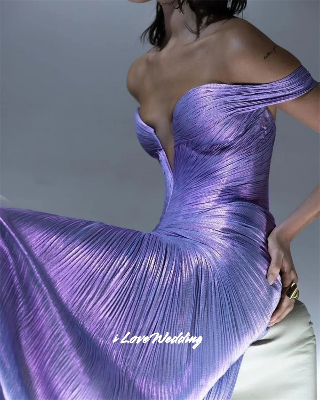 Lavender V-Neck Evening Dresses Off Shoulder Sweetheart Mermaid Prom Dresses Saudi Arabric Dubai Formal Prom Gowns Customized
Lavender V-Neck Evening Dresses Off Shoulder Sweetheart Mermaid Prom Dresses Saudi Arabric Dubai Formal Prom Gowns Customized