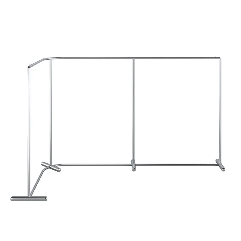 Simple stainless steel, women's clothing store corner, floor-to-ceiling display rack
Simple stainless steel, women's clothing store corner, floor-to-ceiling display rack