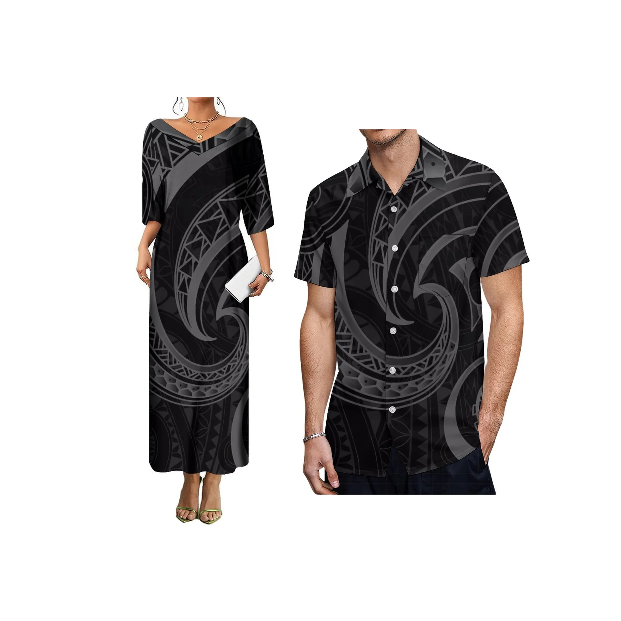 2026 Women's Clothing New V-neck Design Custom Polynesian Dress Big Shot Party Holiday Summer Dress
2026 Women's Clothing New V-neck Design Custom Polynesian Dress Big Shot Party Holiday Summer Dress