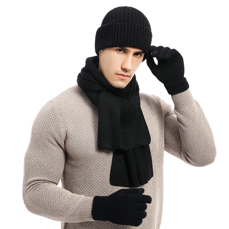 2025 Winter Knit Hat Scarf Gloves Set - Warm 3-Piece Accessories
2025 Winter Knit Hat Scarf Gloves Set - Warm 3-Piece Accessories