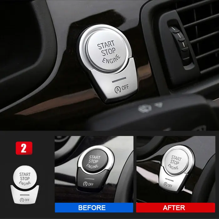 for BMW 5 6 7 series F10 GT F07 F chassis 11-17 ABS Chrome Interior ENGINE START STOP Switch Button Covers Trim Stickers
for BMW 5 6 7 series F10 GT F07 F chassis 11-17 ABS Chrome Interior ENGINE START STOP Switch Button Covers Trim Stickers