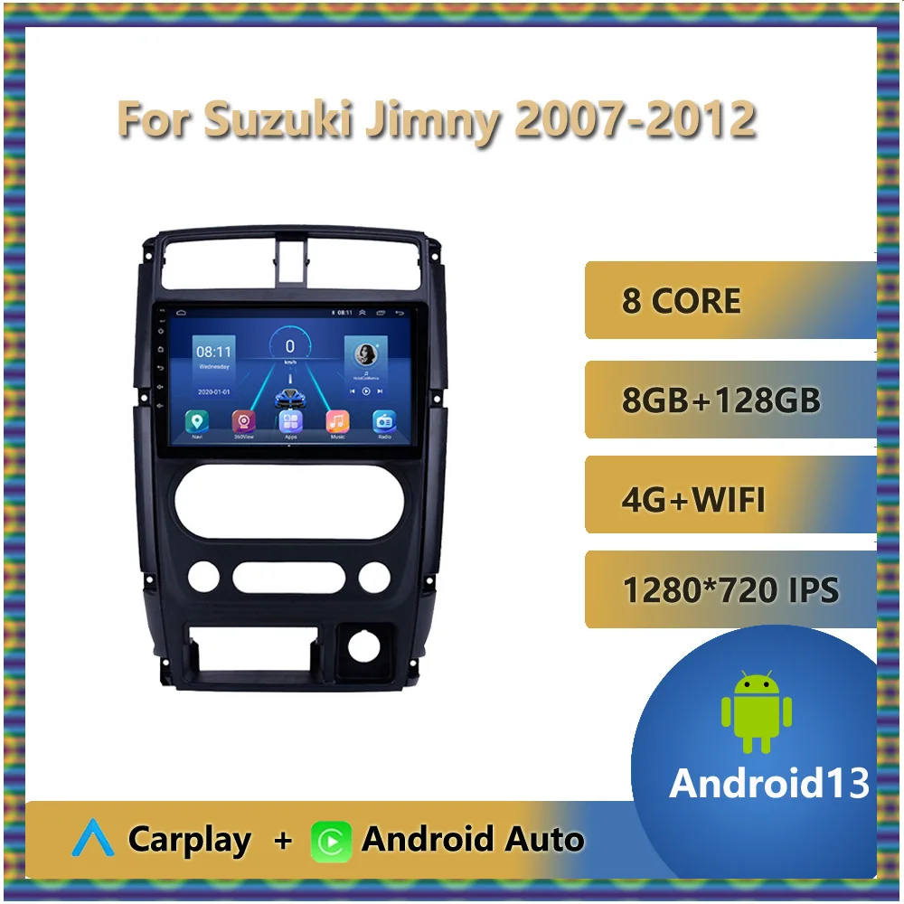 8G+128G Android 13 Car Radio GPS RDS DSP Multimedia Player For Suzuki Jimny 2007 - 2012 2Din Android Car Radio No DVD Bluetooth
8G+128G Android 13 Car Radio GPS RDS DSP Multimedia Player For Suzuki Jimny 2007 - 2012 2Din Android Car Radio No DVD Bluetooth