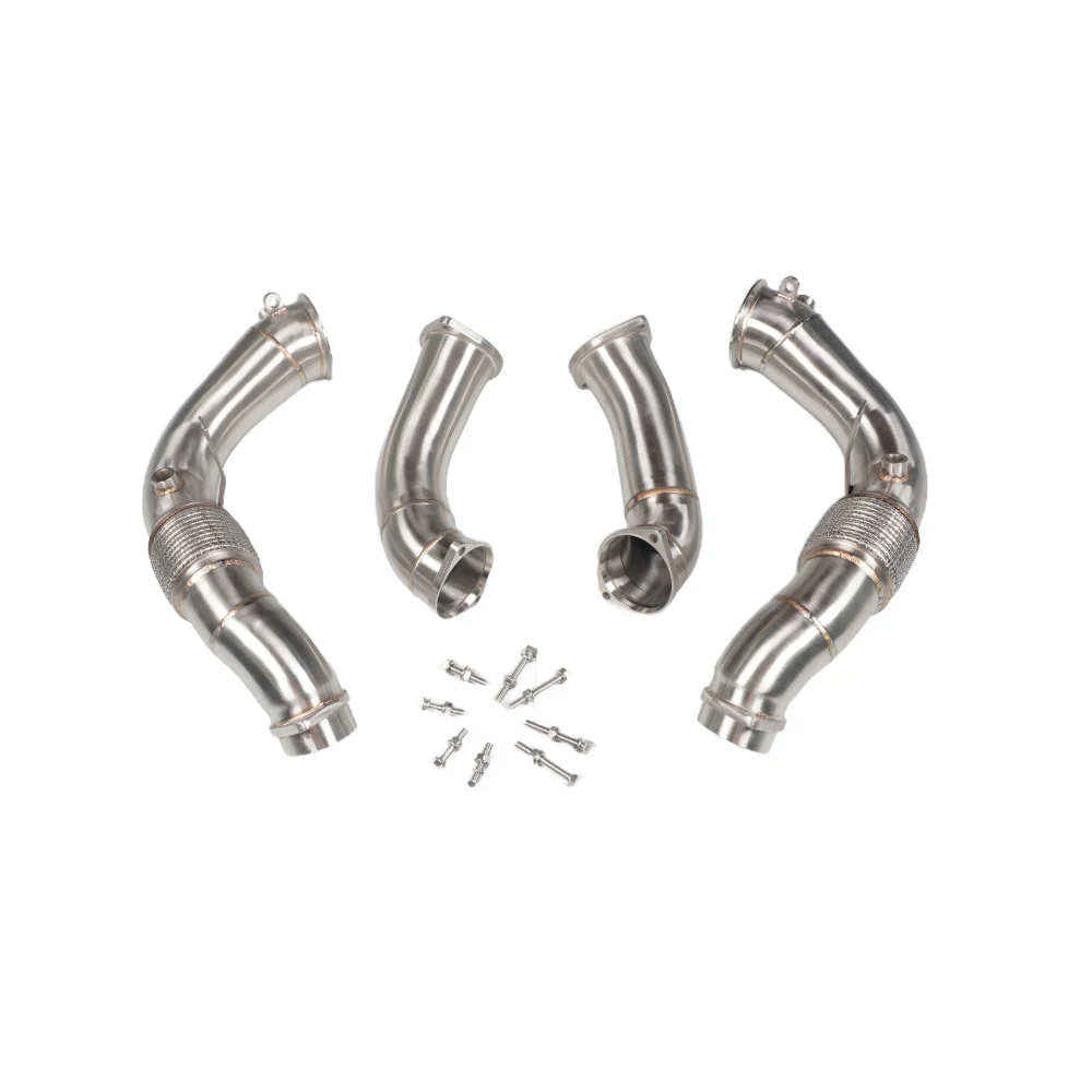 2023+ S68 4.4T Stainless Steel Exhaust Header Straight Downpipe for X5M X6M F95 F96 New Condition
2023+ S68 4.4T Stainless Steel Exhaust Header Straight Downpipe for X5M X6M F95 F96 New Condition