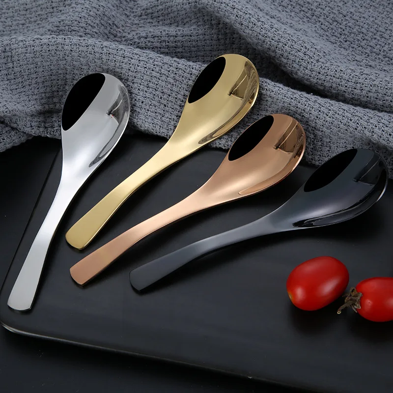 Stainless Steel Soup Spoon Children's Meal Spoon Tableware Food Soup Spoon Deepen Thicken Soup Spoon
Stainless Steel Soup Spoon Children's Meal Spoon Tableware Food Soup Spoon Deepen Thicken Soup Spoon