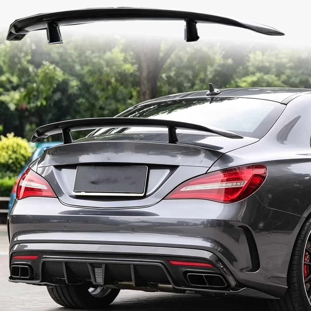 Used for Benz spoiler CLA45 W117 C117 carbon fiber rear trunk wing CLA200 250 260 Renntech 2013-2019 PK type rear wing
Used for Benz spoiler CLA45 W117 C117 carbon fiber rear trunk wing CLA200 250 260 Renntech 2013-2019 PK type rear wing