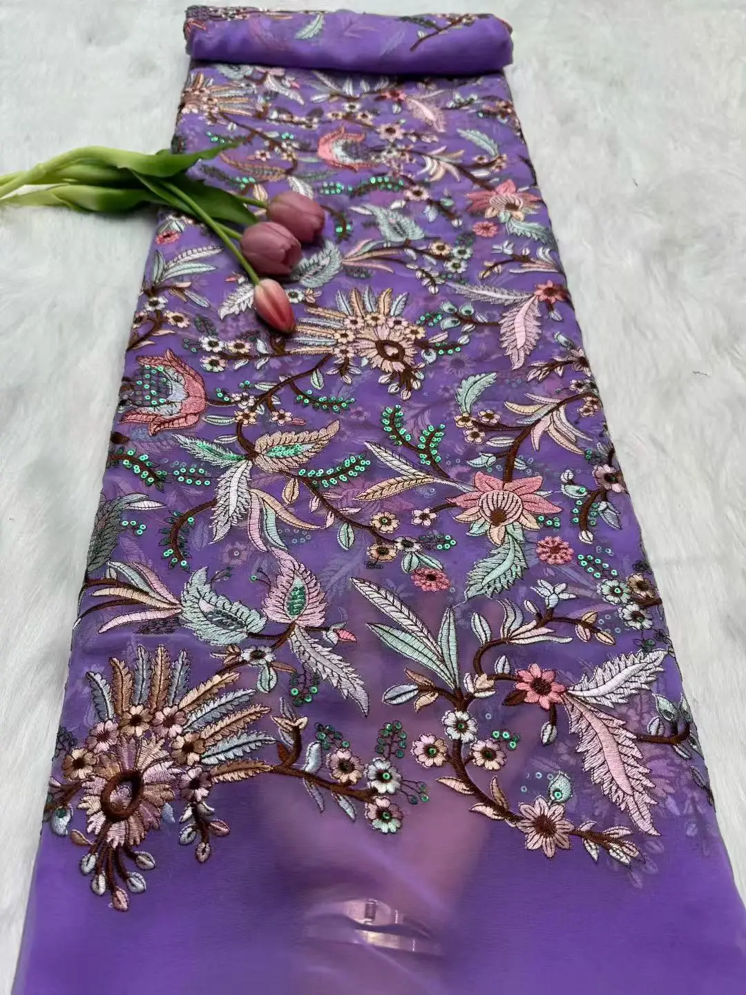 Nigerian Sequins Lace Fabric High Quality African Lace French Tulle Sequin Embroidery Lace Fabrics For Party Wedding dress
Nigerian Sequins Lace Fabric High Quality African Lace French Tulle Sequin Embroidery Lace Fabrics For Party Wedding dress