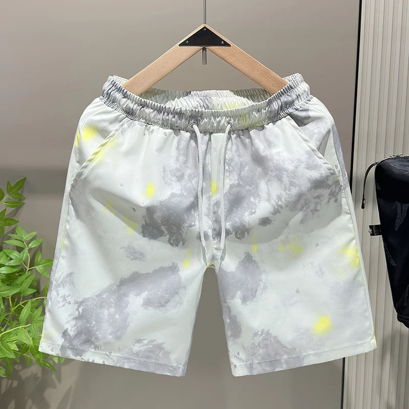 Summer Men's Casual Shorts 5 Inch Length Quick Dry Ice Silk Lightweight Loose Fit Outdoor Beach Wear Student
Summer Men's Casual Shorts 5 Inch Length Quick Dry Ice Silk Lightweight Loose Fit Outdoor Beach Wear Student