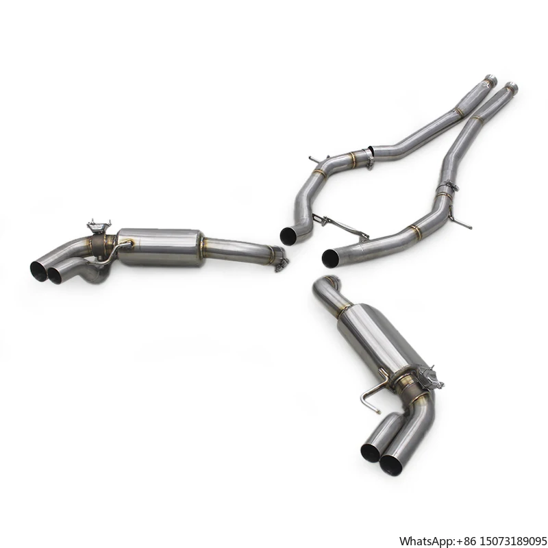 Boska High Quality Catback Exhaust Muffers Exhaust Pipes for -S63 COUPE C217 5.5T 2012-2019
Boska High Quality Catback Exhaust Muffers Exhaust Pipes for -S63 COUPE C217 5.5T 2012-2019