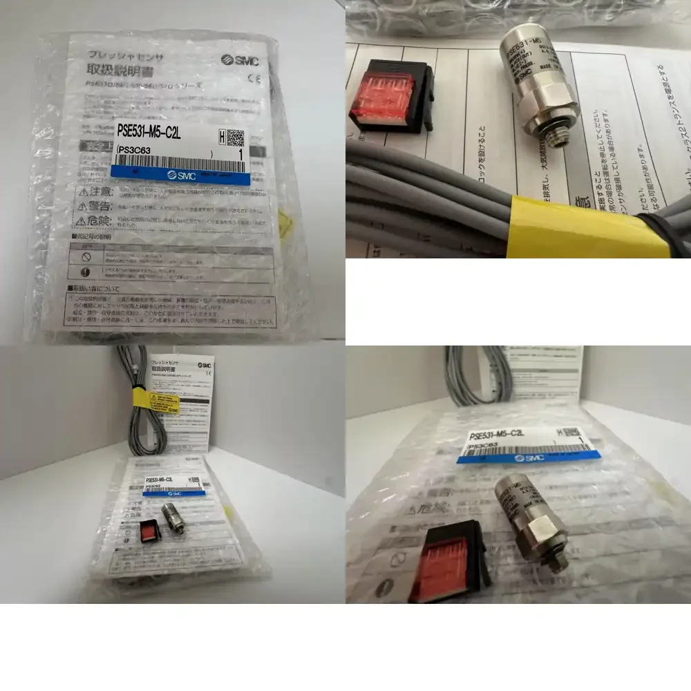 SMC Copper Cylinder Pressure Sensor PSE531-M5-C2L PSE530 PSE531 PSE533 -M5 -R06 -R07 -M5-L -R06-L -R06-C2L Pneumatic Parts
SMC Copper Cylinder Pressure Sensor PSE531-M5-C2L PSE530 PSE531 PSE533 -M5 -R06 -R07 -M5-L -R06-L -R06-C2L Pneumatic Parts