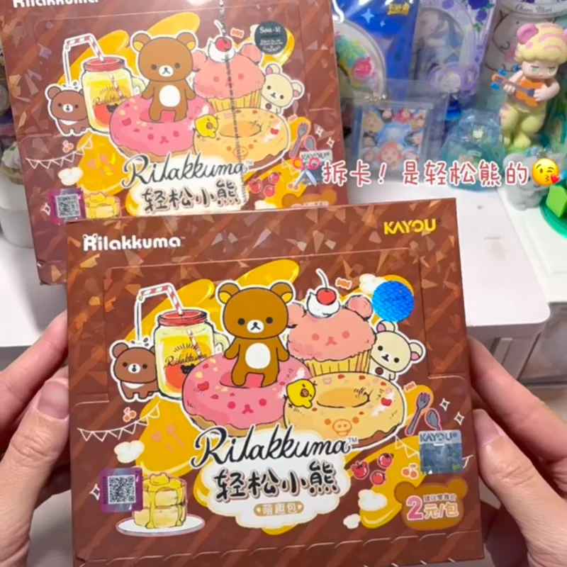 Kayou Rilakkuma First Series Collectible Trading Cards Cute Anime Cartoon Periphery Genuine Pack of 2 for Collectors
Kayou Rilakkuma First Series Collectible Trading Cards Cute Anime Cartoon Periphery Genuine Pack of 2 for Collectors