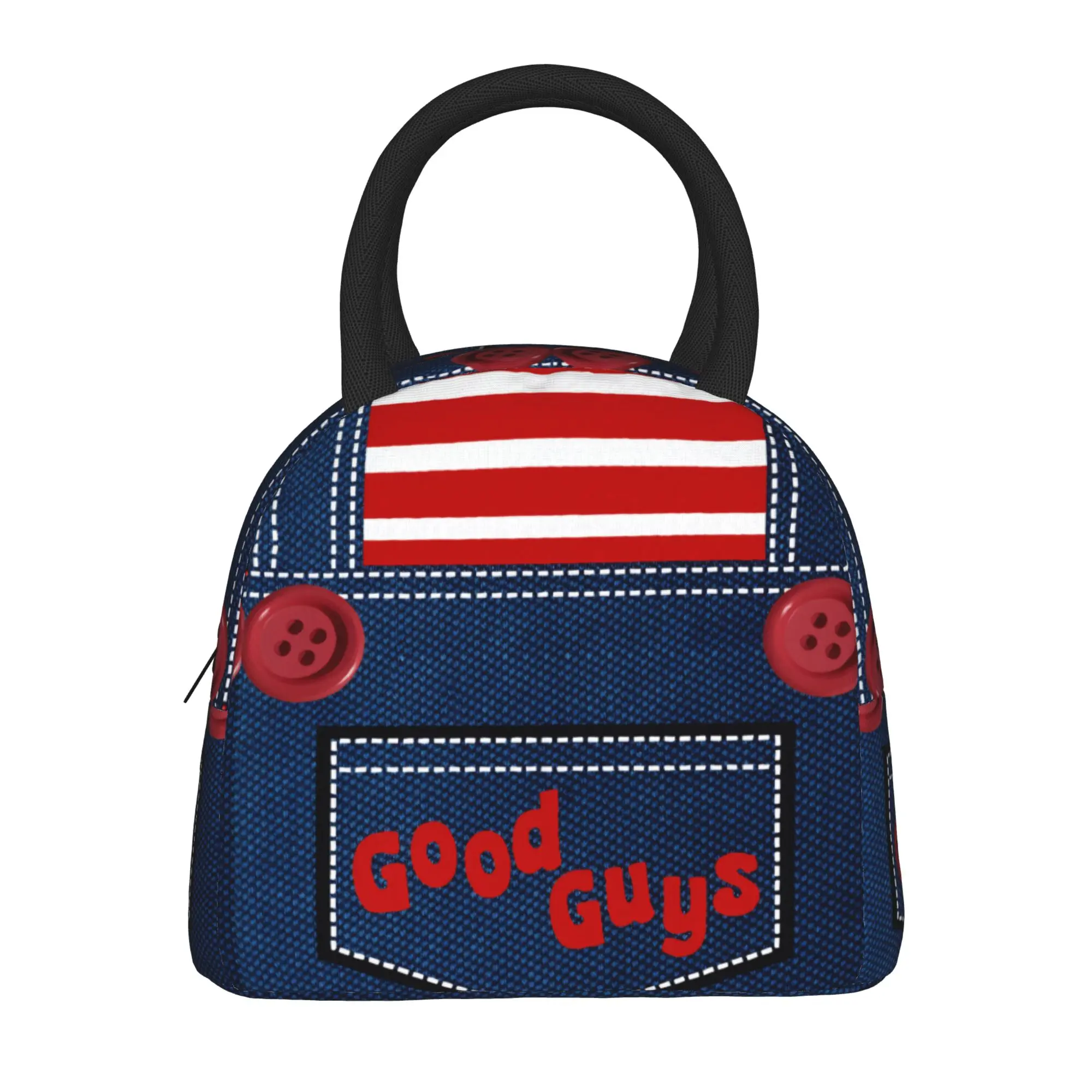 Сумка для обеда Good Guys Child Doll Chucky, портативная сумка-холодильник на молнии для девочек, с принтом, для пикника, милая сумка-тоут из оксфорда для еды
Сумка для обеда Good Guys Child Doll Chucky, портативная сумка-холодильник на молнии для девочек, с принтом, для пикника, милая сумка-тоут из оксфорда для еды