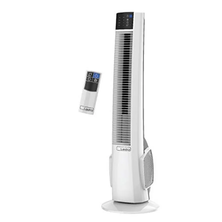 Oscillating Tower Fan with Remote Control - Tower Fan for Bedroom and Office, 4 Quiet Speeds, 38" White, T38400
Oscillating Tower Fan with Remote Control - Tower Fan for Bedroom and Office, 4 Quiet Speeds, 38" White, T38400