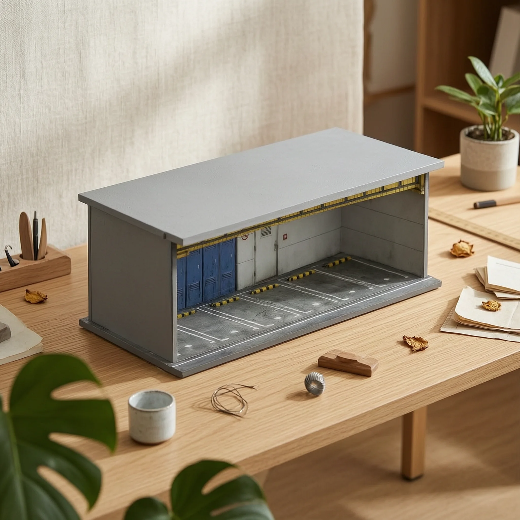 Parking Garage Display Model ABS Columns Storage-Design Model Scene Workshop Display Model Collectible Garage Model Printed
Parking Garage Display Model ABS Columns Storage-Design Model Scene Workshop Display Model Collectible Garage Model Printed