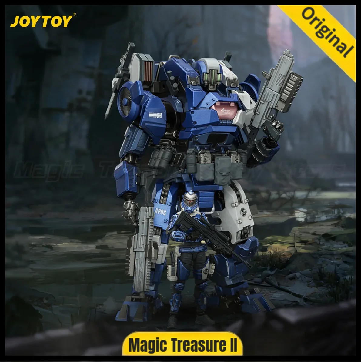 【Pre-sale】H7.6/16.6cm JOYTOY Dark Source APOC Series Crusher Rapid Assault Mech ST-8628 UNSC Assaulter Fjord 1/25 Action Figure
【Pre-sale】H7.6/16.6cm JOYTOY Dark Source APOC Series Crusher Rapid Assault Mech ST-8628 UNSC Assaulter Fjord 1/25 Action Figure