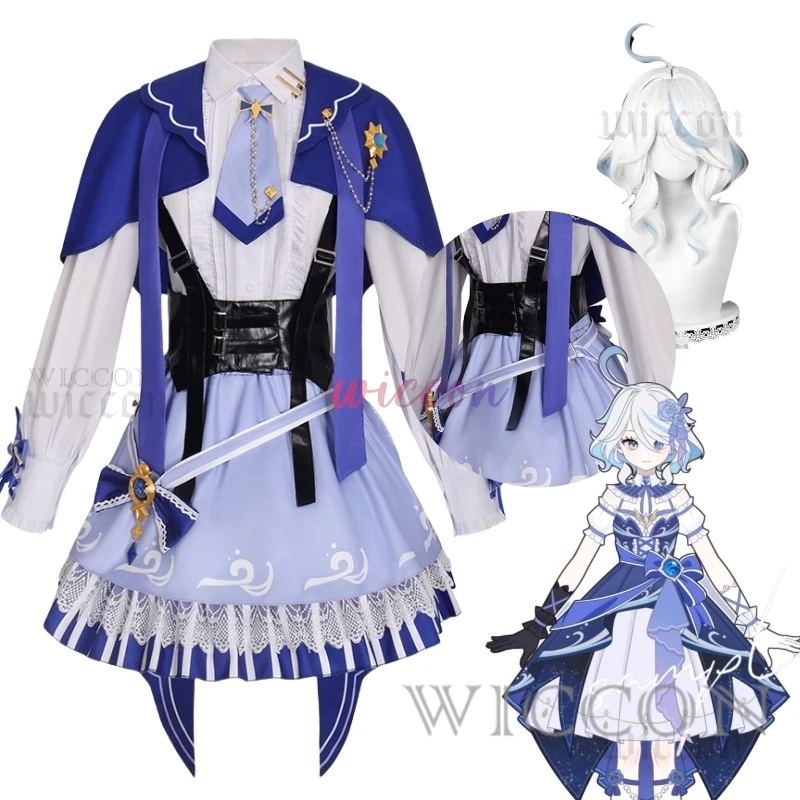 Genshin Impact Focalors Furina Косплей Костюм Furina de Fontaine Doujin Lolita Хэллоуин Танец Ролевые Игры для Женщин Девочек
Genshin Impact Focalors Furina Косплей Костюм Furina de Fontaine Doujin Lolita Хэллоуин Танец Ролевые Игры для Женщин Девочек