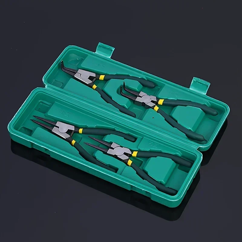 4pcs Multifunctional Nw Snap Ring External Press Pliers For Internal And Pliers Use Grade Set Expanding Forceps