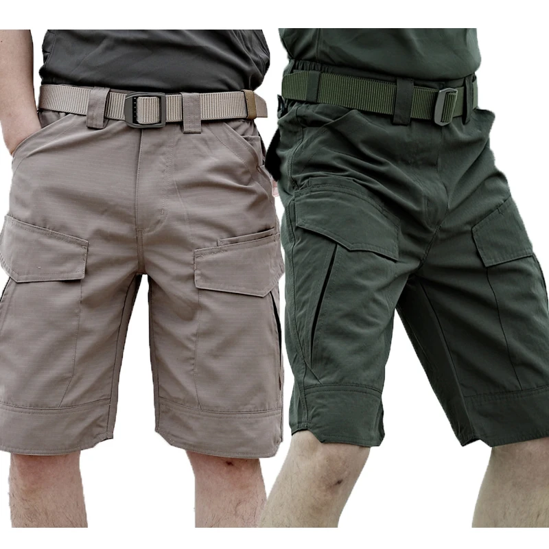 Summer New Breathable Tactical Cargo Shorts Men Plain Color Men New Shorts Male Pockets Cotton Rip-stop Casual Shorts
Summer New Breathable Tactical Cargo Shorts Men Plain Color Men New Shorts Male Pockets Cotton Rip-stop Casual Shorts