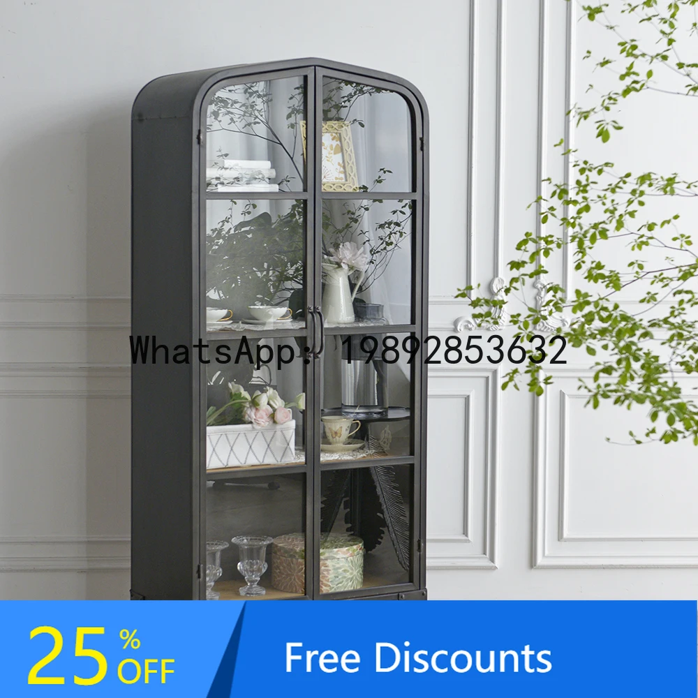 CZ Simple Black Iron Glass Living Room Study Bookshelf Storage Display Side Cabinet Figurine Storage Display Cabinet
CZ Simple Black Iron Glass Living Room Study Bookshelf Storage Display Side Cabinet Figurine Storage Display Cabinet