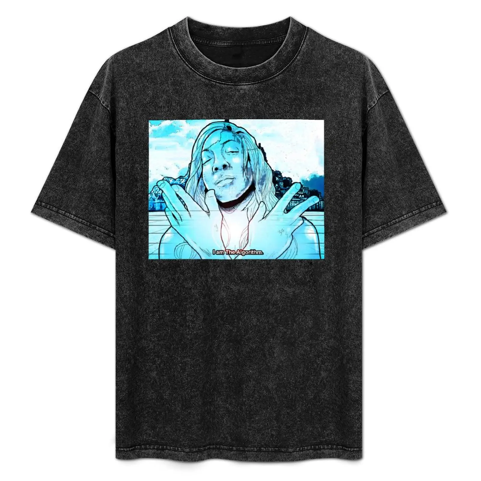 I AM THE ALGORITHM T-Shirt Big Size Short Sleeve Casual Top
I AM THE ALGORITHM T-Shirt Big Size Short Sleeve Casual Top