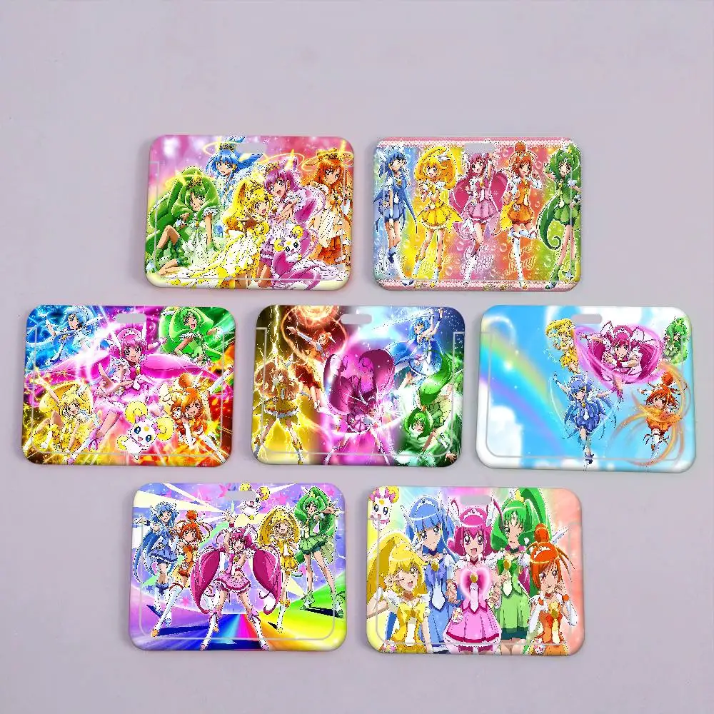 Smile Precure Anime 1Pcs Work Name Card Holders Business Work Card ID Badge Lanyard Holder Men Women ID Business Case
Smile Precure Anime 1Pcs Work Name Card Holders Business Work Card ID Badge Lanyard Holder Men Women ID Business Case