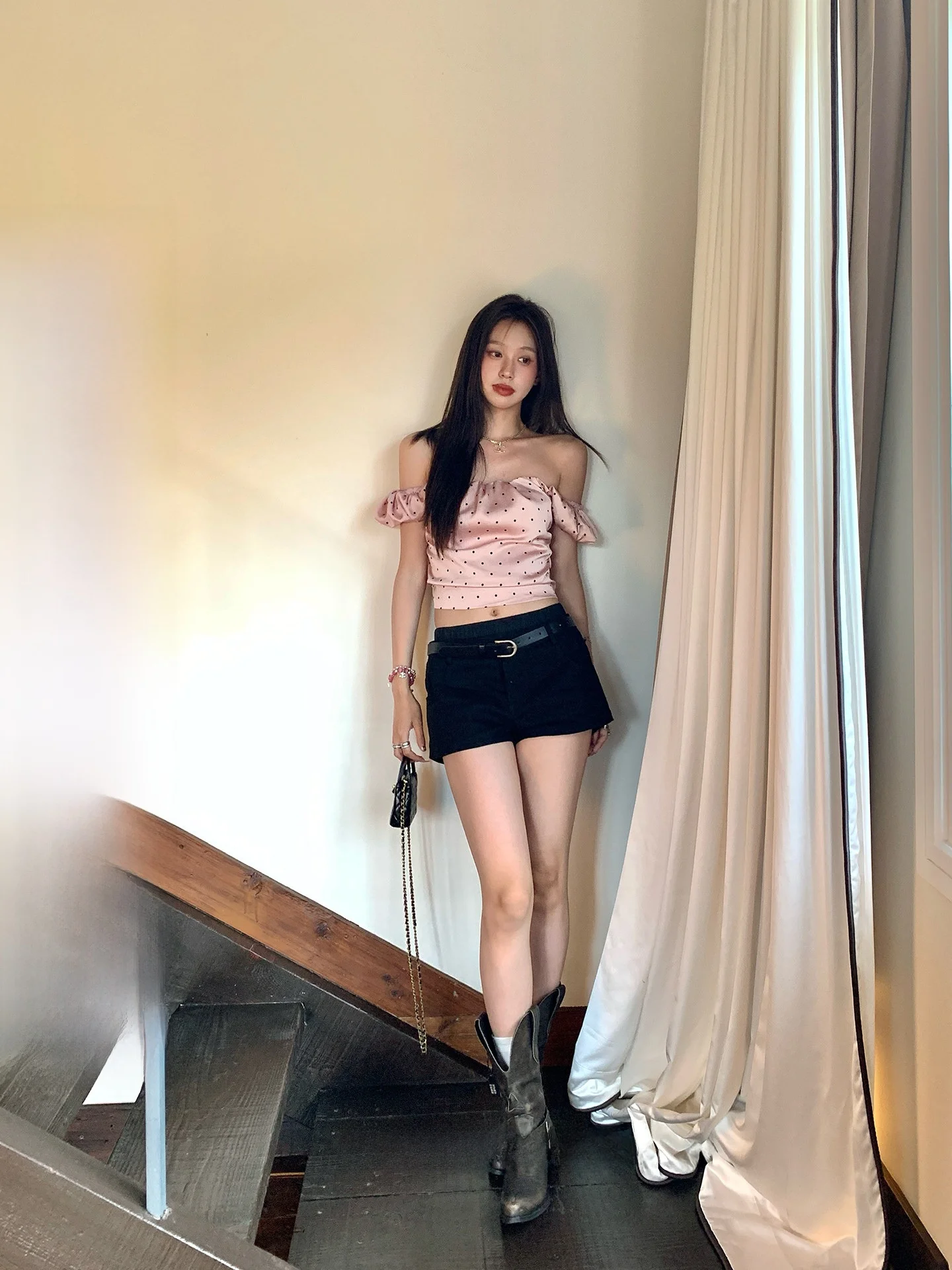 23TH ALTER Design Slimming Patchwork orts Versatile High Waist Straight Leg Cotton Casual Pants for Women Summer 2025
23TH ALTER Design Slimming Patchwork orts Versatile High Waist Straight Leg Cotton Casual Pants for Women Summer 2025