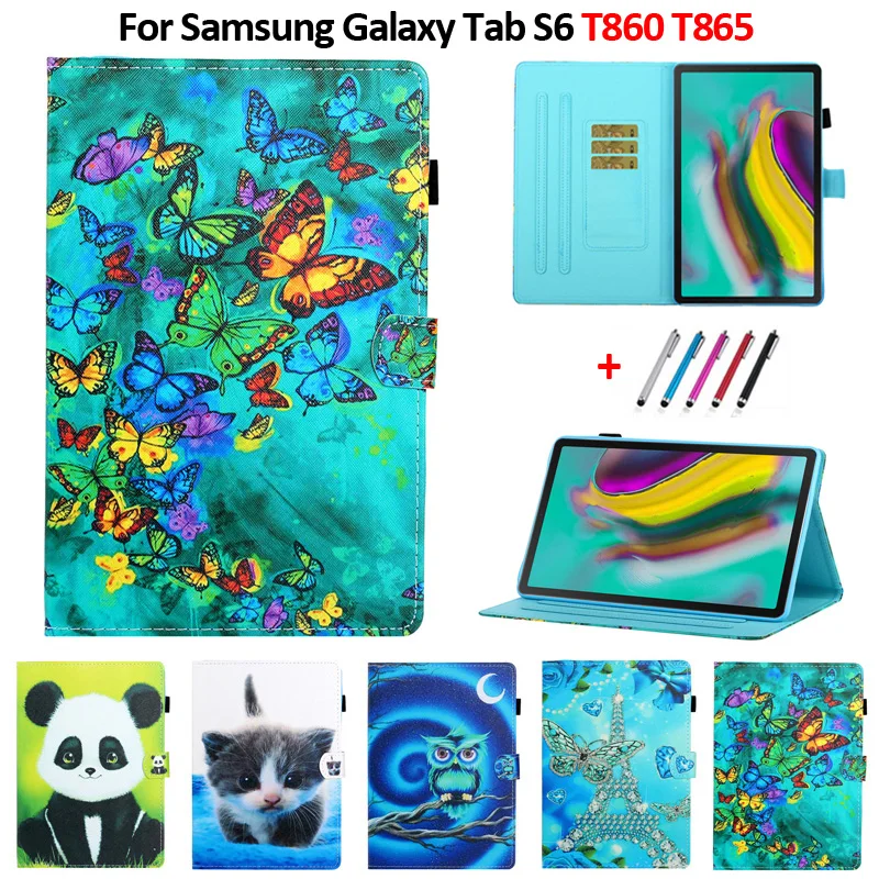 Кожаный чехол-подставка для планшета Samsung Galaxy Tab S6 С Рисунком бабочки и башни
Кожаный чехол-подставка для планшета Samsung Galaxy Tab S6 С Рисунком бабочки и башни