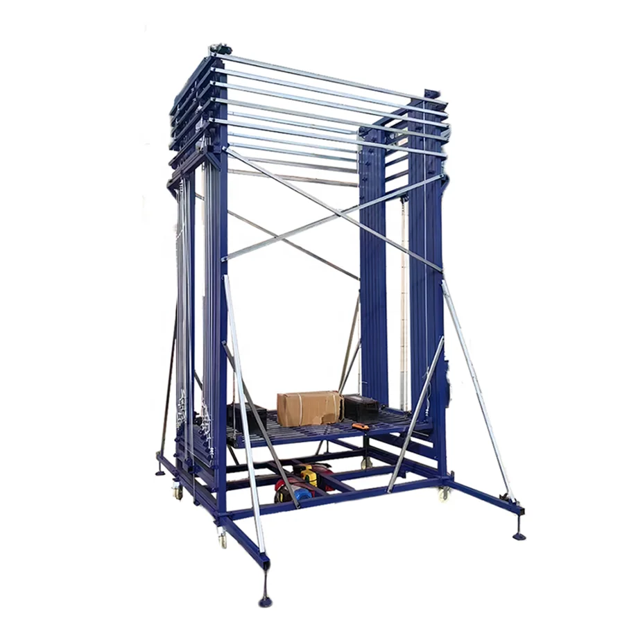Electric Scaffolding Lift 500kg With Adjustable Height For High-Level Working, Efficient Vertical Access In ConstructionProjects