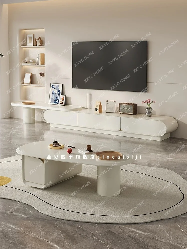 L Living Room Simple Modern Solid Wood Tea Table Combined TV Cabinet Retractable Home TV Wall Top Cabinet
L Living Room Simple Modern Solid Wood Tea Table Combined TV Cabinet Retractable Home TV Wall Top Cabinet