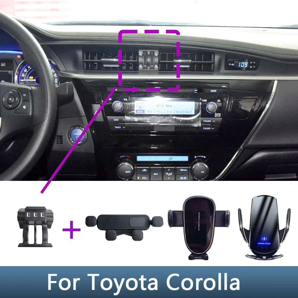 For Toyota Corolla 2014 2015 2016 Car Phone Holder Special Fixed Bracket Base Wireless Charging Accessories
For Toyota Corolla 2014 2015 2016 Car Phone Holder Special Fixed Bracket Base Wireless Charging Accessories
