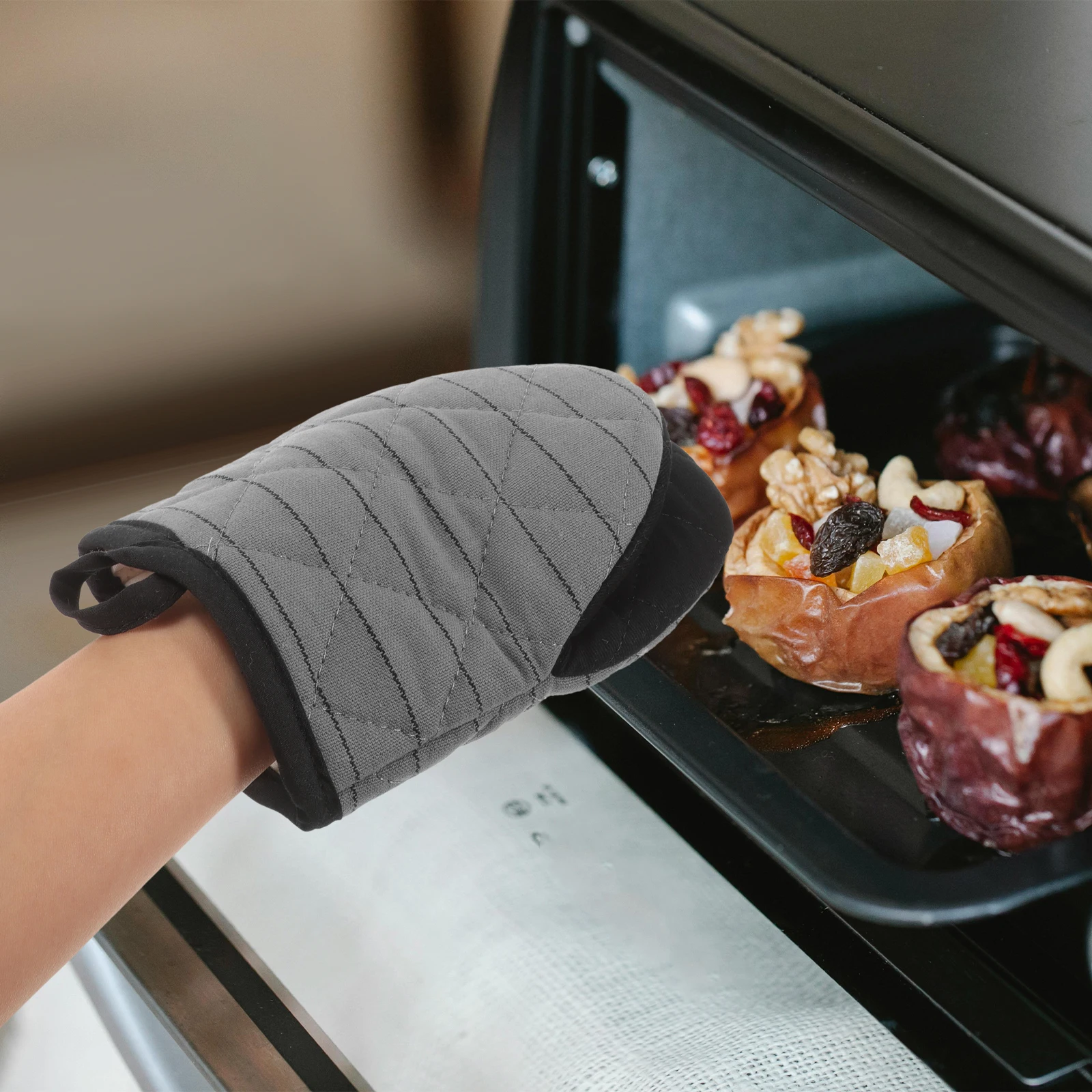 Insulation Gloves Oven Kitchen Without Heat Resistant Work Mittens for Grey Mitts
Insulation Gloves Oven Kitchen Without Heat Resistant Work Mittens for Grey Mitts