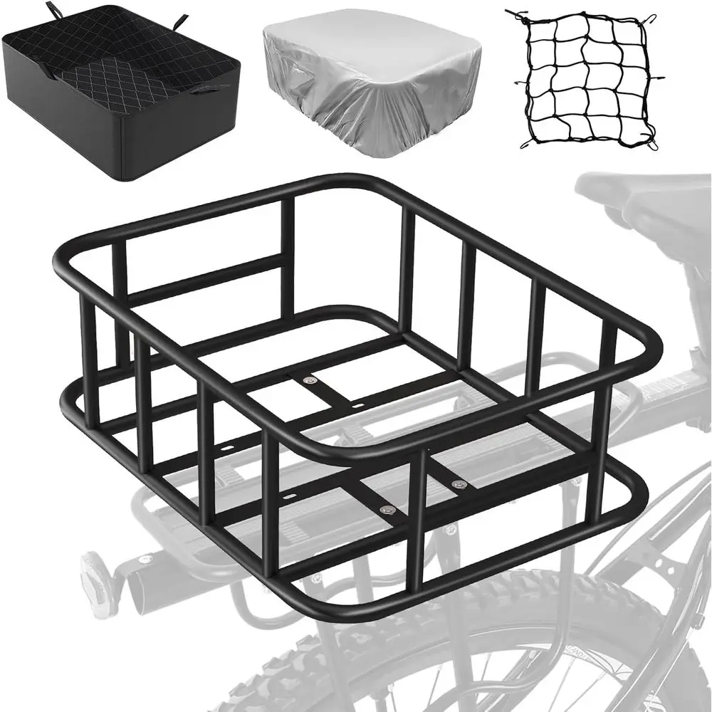Bike Basket Rear Rack Bike Basket with Cargo Net and Liner Large ycle Basket Heavy Duty ycle Rear Basket with Liner Waterproo Co
Bike Basket Rear Rack Bike Basket with Cargo Net and Liner Large ycle Basket Heavy Duty ycle Rear Basket with Liner Waterproo Co