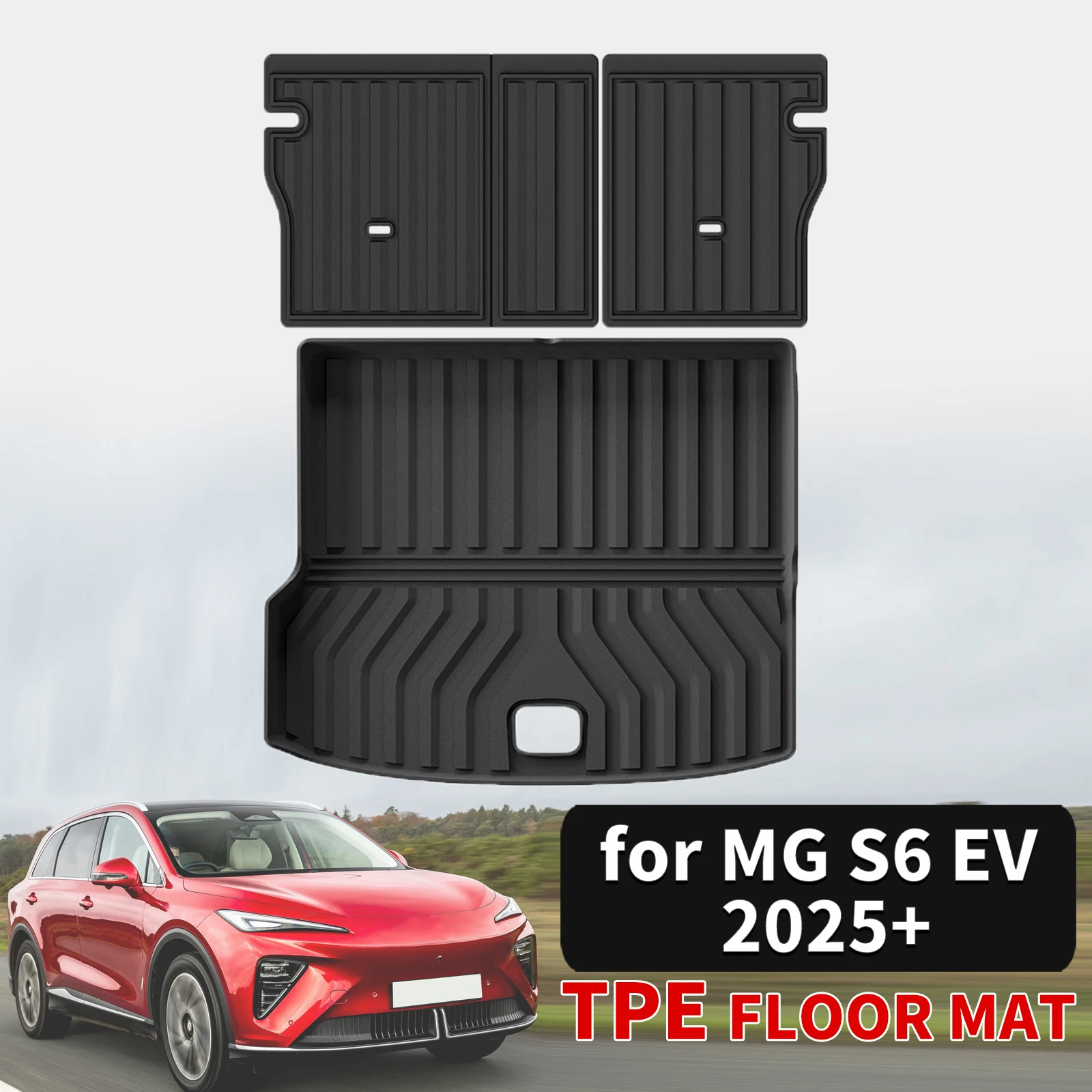 for MG S6 EV 2025 2026 LHD Luxury Eco-Friendly TPE Trunk Pad Odorless Non-Toxic Custom Fit Car Accessories (Not For RHD)
for MG S6 EV 2025 2026 LHD Luxury Eco-Friendly TPE Trunk Pad Odorless Non-Toxic Custom Fit Car Accessories (Not For RHD)