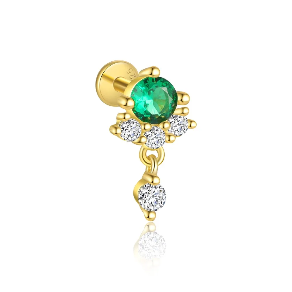 1Pc 925 Silver Simple Horse Eye CZ Round Surface Stud Earrings For Women 18K Gold Green Ins Jewelry
1Pc 925 Silver Simple Horse Eye CZ Round Surface Stud Earrings For Women 18K Gold Green Ins Jewelry