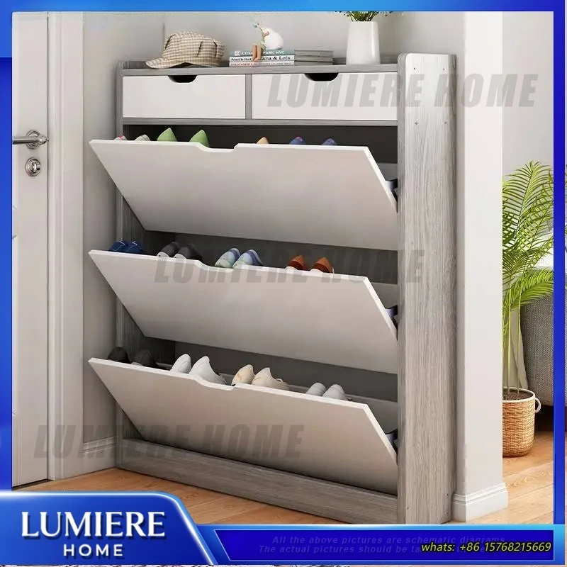 Flip Shoe Cabinet Ultra Thin Home Entryway 17cm Simple Modern Large Capacity Storage Rack for Shoes Organizers Minimalist
Flip Shoe Cabinet Ultra Thin Home Entryway 17cm Simple Modern Large Capacity Storage Rack for Shoes Organizers Minimalist